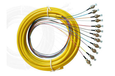 PVC, OM1, OM2 hoặc OM3 Bundle đa sợi quang Pigtail cho truyền video