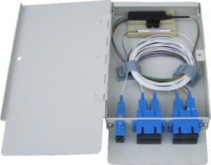 Easy for operation wall mounted type Fiber Optic Terminal Box 455 * 405 * 100mm
