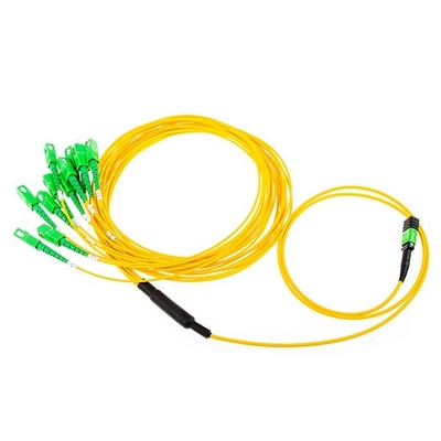 SC APC MTP MPO Fiber Jumper SM 8 12 24 48 Cores Optical LSZH OFNR