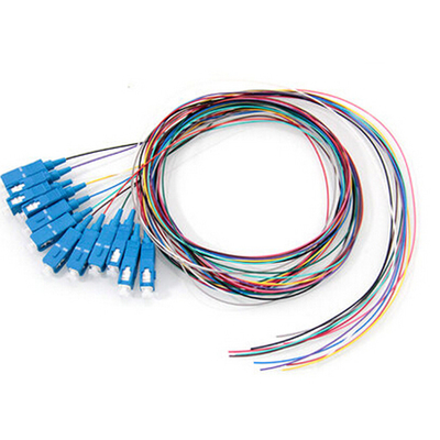 FTTH FTTB 12 Cores SC UPC 0.9mm Optical Pigtail