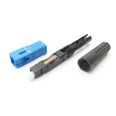 Pre Embedded Ftth 3.0mm Sc Upc Fast Connectors Assembly