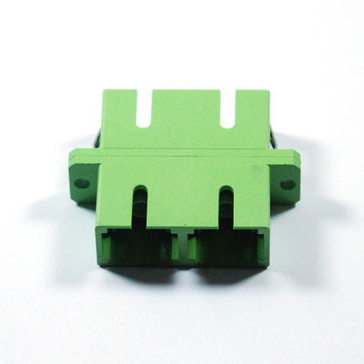 Single Mode SC APC Flangeless Fiber Optic Cable Adapter