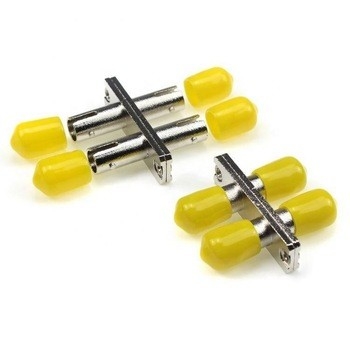 Metal ST DX Rectangle Single Mode UPC Fiber Optic Coupler