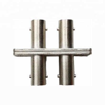 Metal ST DX Rectangle Single Mode UPC Fiber Optic Coupler
