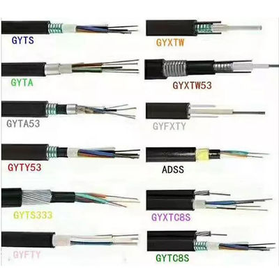 Double Armored Sheathed SM G652D Optical Fiber Cables