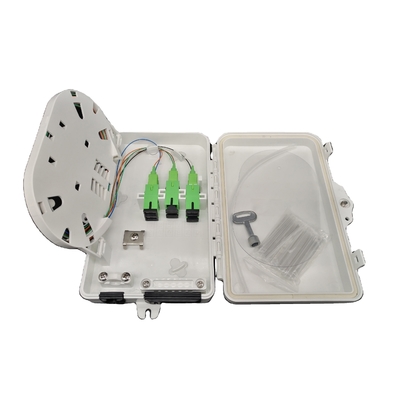 6 Port 12 Core FTTH FTB106C Fiber Optic Junction Box