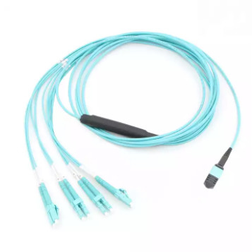 Đầu nối chất lượng cao singlemode SM 12 lõi 3m mpo sợi quang vá dây MPO đến LC