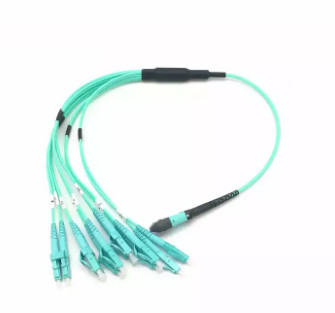 OM3 MPO - Dây vá sợi quang LC 3.0mm 12 lõi