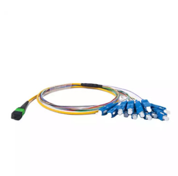 SM 12 Sợi quang SC FTTH Bím tóc 3 M MPO / MTP