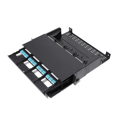 ABS nhẹ 144 lõi MPO LC 24F Cassette quang