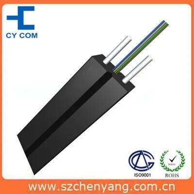 Chất lượng 4 lõi Sm Nội thất FTTH quang sợi thả cáp Nhà máy