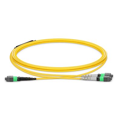 Chất lượng MTP Breakout Cable với 0,35dB Low IL và 8° APC Endface cho OFNP Fire Safety-Rated Data Center Links Nhà máy
